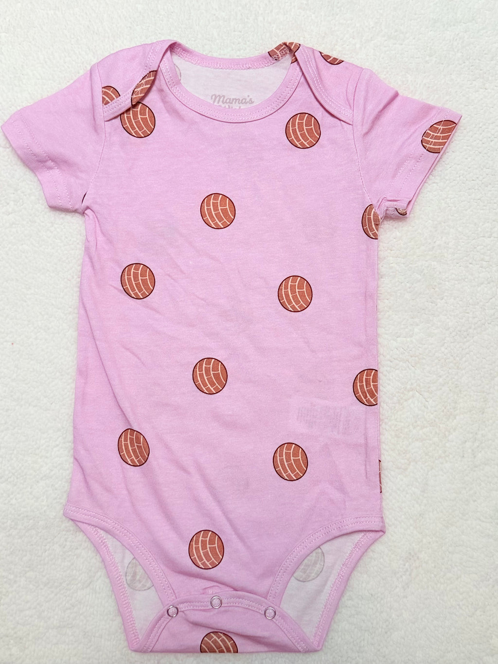 Pink Concha Bear Blanket & Bodysuit Duo